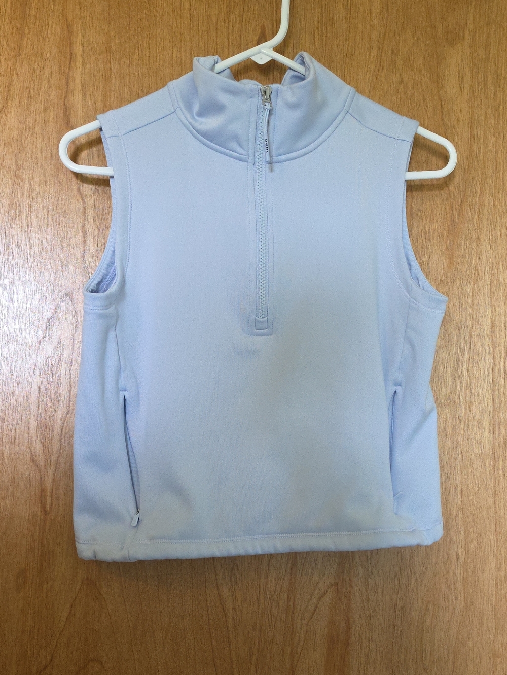 Blue Athleta Half Zip Fleece